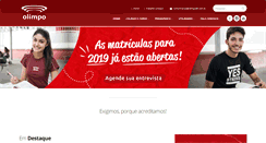 Desktop Screenshot of olimpodf.com.br